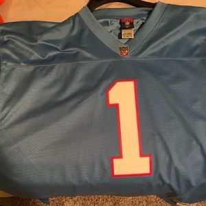 Throwback Warren Moon Oilers jersey size XL